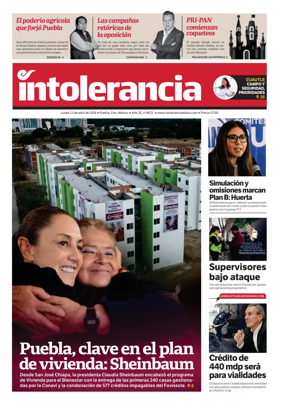 Cover of Intolerancia Diario