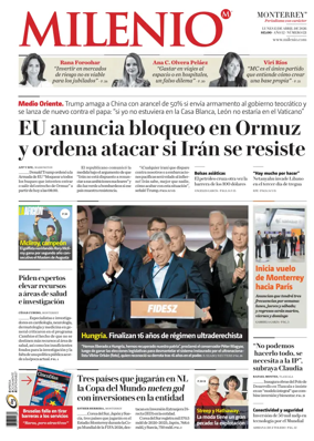 Cover of Milenio Monterrey