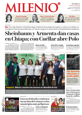 Cover of Milenio Puebla
