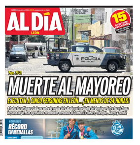 Cover of Periodico Al Dia (Leon)