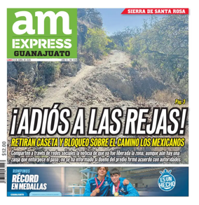 Cover of Periodico AM Express (Guanajuato)