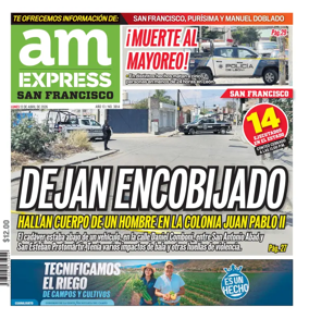 Cover of Periodico AM Express (San Francisco del Ricon)