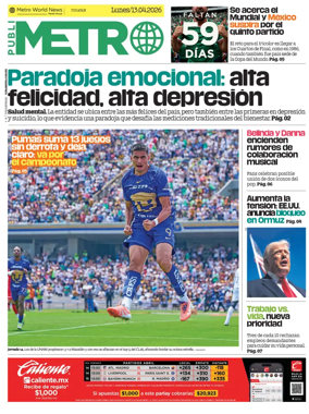 Cover of Publimetro Merida