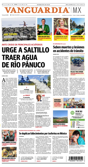 Cover of Vanguardia