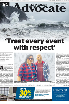 Cover of The Northern Advocate