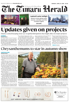 Cover of The Timaru Herald