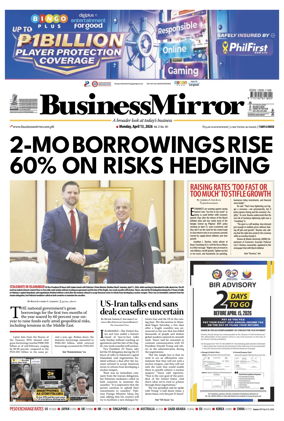 Cover of BusinessMirror