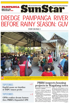 Cover of Sun.Star Pampanga