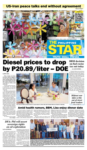 Cover of The Philippine Star