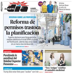 Cover of El Nuevo Dia