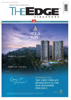 Cover of The Edge Singapore