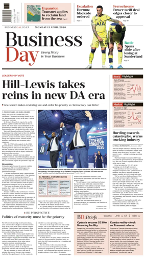 Cover of Business Day