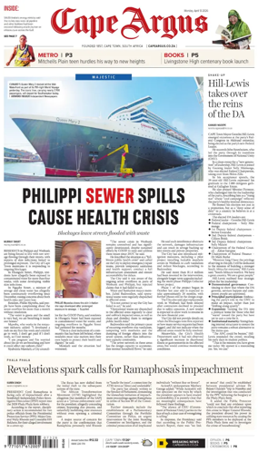 Cover of Cape Argus (PM Edition)