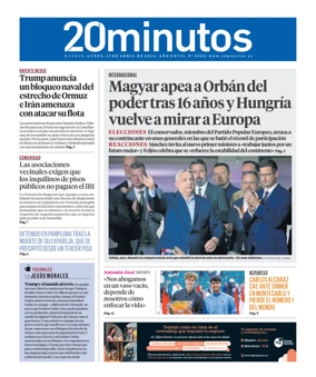 Cover of 20 Minutos Madrid