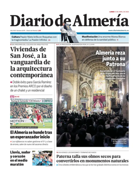 Cover of Diario de Almeria