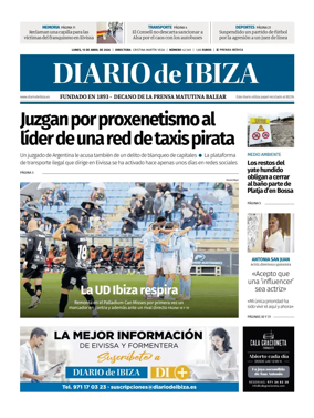 Cover of Diario de Ibiza