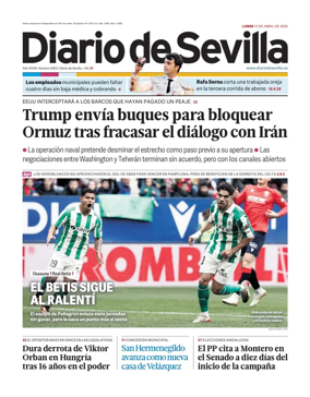 Cover of Diario de Sevilla