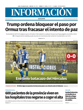 Cover of Diario Informacion