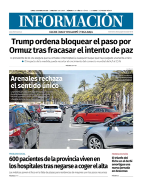 Cover of Diario Informacion (Elche y Vega Baja)