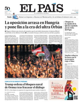 Cover of EL PAIS Andalucia