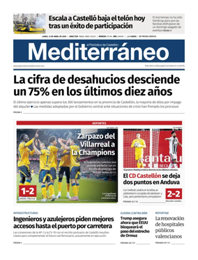 Cover of El Periodico Mediterraneo
