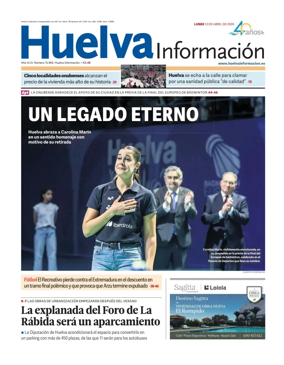 Cover of Huelva Informacion
