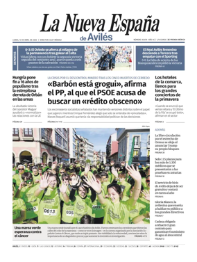 Cover of La Nueva Espana (Aviles)