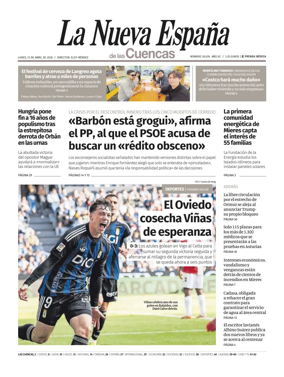 Cover of La Nueva Espana (Cuencas)