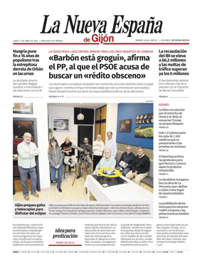 Cover of La Nueva Espana (Gijon)