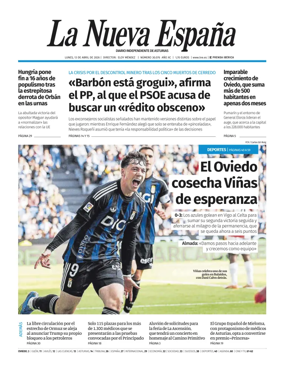 Cover of La Nueva Espana (Oviedo)