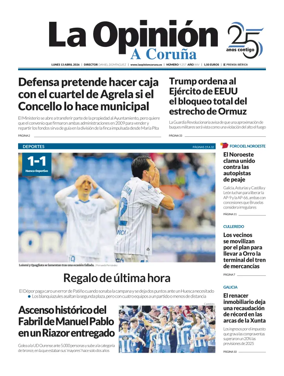 Cover of La Opinion de A Coruna
