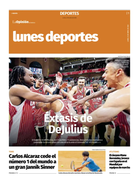 Cover of Lunes Deportes