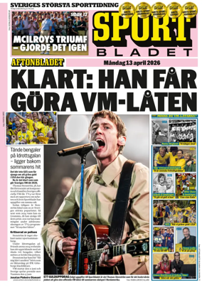 Cover of Sportbladet