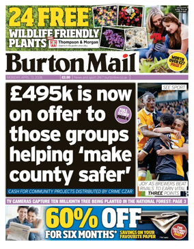 Cover of Burton Mail