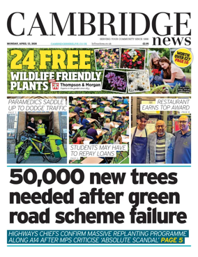 Cover of Cambridge News