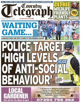 Cover of Coventry Telegraph