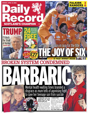 Cover of Daily Record