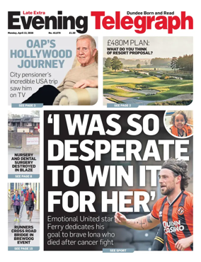 Cover of Evening Telegraph (First Edition)