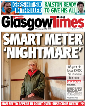 Cover of Glasgow Times