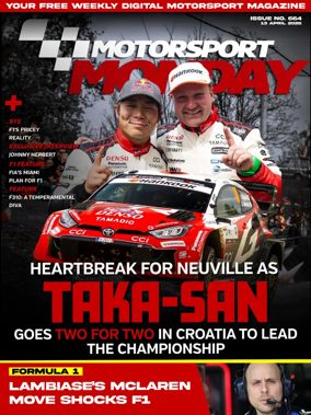 Cover of Motorsport Monday