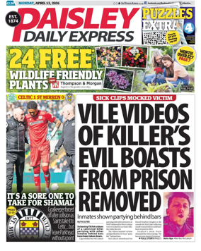 Cover of Paisley Daily Express