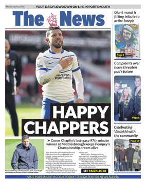 Cover of Portsmouth News