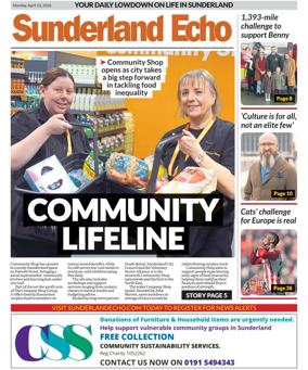 Cover of Sunderland Echo