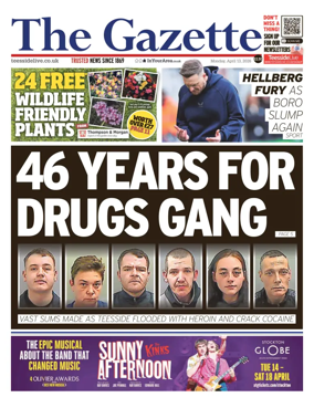 Cover of Teesside Evening Gazette