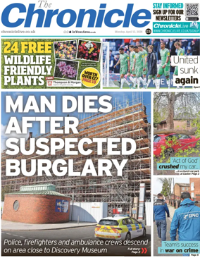 Cover of The Chronicle (UK)