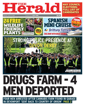 Cover of The Plymouth Herald