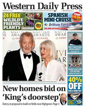 Cover of Western Daily Press