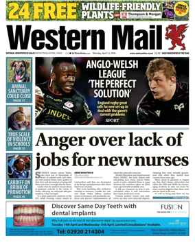 Cover of Western Mail