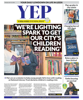 Cover of Yorkshire Evening Post