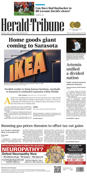 Cover of Herald-Tribune